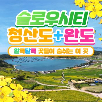 슬로우시티 청산도+완도 1박2일